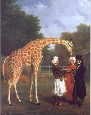 Jacques-Laurent Agasse The Nubian Giraffe